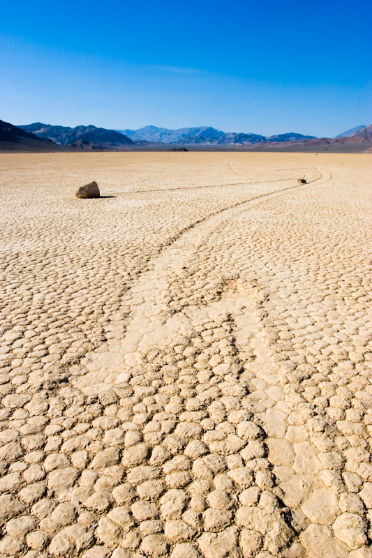 Moving Rocks On Racetrack Playa